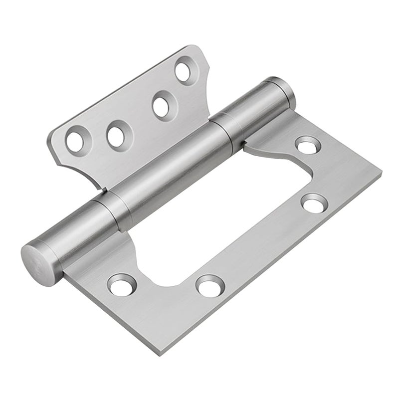 VOLUKA 6 Pack Non-Mortise Door Hinges - Easy to Install, 4" Ã— 3" Stainless Steel Door Hinges - Smooth Movement and Heavy Duty, Silver - Image 1
